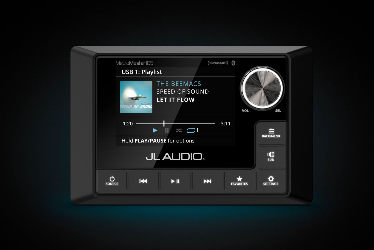 Estereo Marino Media Master MM105 JL AUDIO