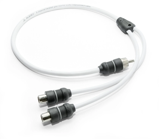 Adaptador Marino RCA 2 Hembras y Un Macho XMD-WHTAICY-1M2F JL AUDIO