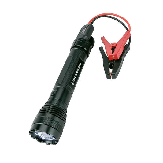 Arrancador de Emergencia de 400 Amperios Linterna y Puerto USB SCOSCHE